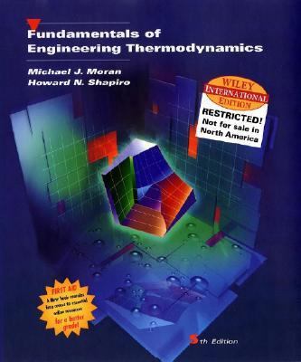 Fundamentals of Engineering Thermodynamics 0471452416 Book Cover