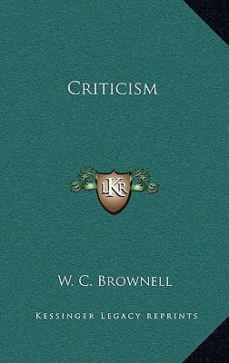 Criticism 1169017037 Book Cover