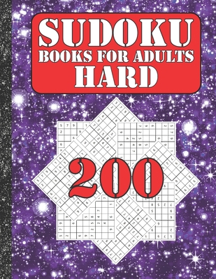 Sudoku books for adults hard: 200 Sudokus from ... B086Y397FH Book Cover