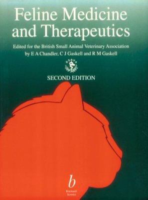 Feline Med & Therapeutics-94-2-P 0632041331 Book Cover