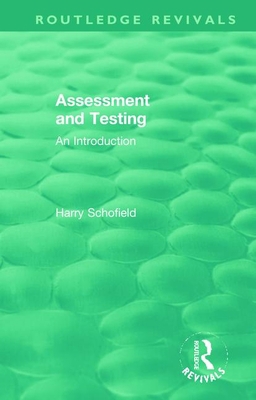 Assessment and Testing: An Introduction 0367439417 Book Cover