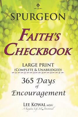 SPURGEON - FAITH'S CHECKBOOK LARGE PRINT (Compl... [Large Print] 1949261034 Book Cover