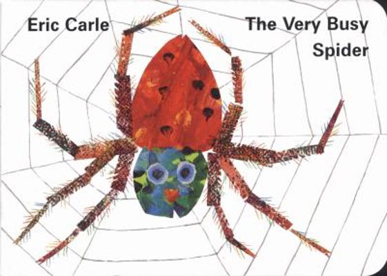 The Very Busy Spider B000OPS6N4 Book Cover