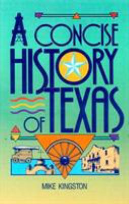 A Concise History of Texas 0884150100 Book Cover