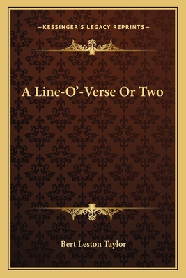 A Line-O'-Verse Or Two 1163760218 Book Cover