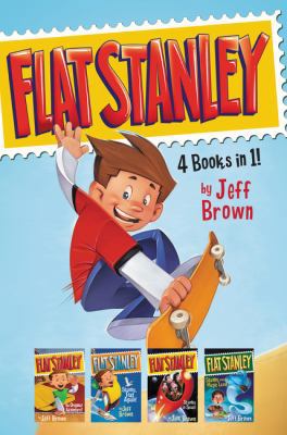 Flat Stanley 4 Books in 1!: Flat Stanley, His O... 0062496700 Book Cover