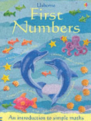 First Numbers - Usborne 0746061889 Book Cover