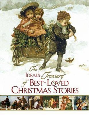 The Ideals Treasury of Best-Loved Christmas Sto... 0824958616 Book Cover