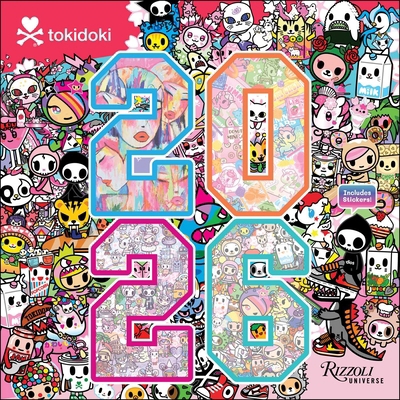 Tokidoki 2026 Wall Calendar (Includes Stickers) 0789348640 Book Cover
