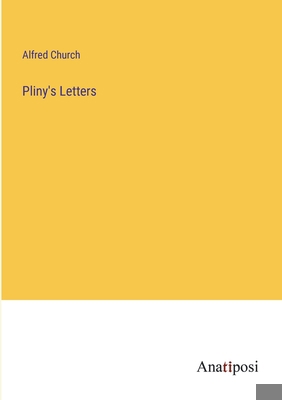 Pliny's Letters 3382151642 Book Cover