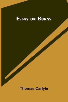 Essay On Burns 937134847X Book Cover