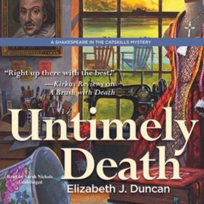 Untimely Death: A Shakespeare in the Catskills ... 1504644484 Book Cover