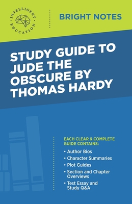 Study Guide to Jude the Obscure by Thomas Hardy 1645424863 Book Cover