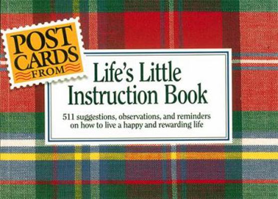 Postcards from Life's Little Instruction Book 1558532331 Book Cover