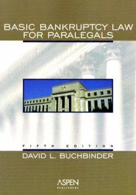 Basic Bankruptcy Law for Paralegals [With CDROM] 0735539758 Book Cover