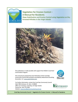 Vegetation for Erosion Control - A Manual for R... 1548276219 Book Cover