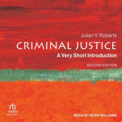 Criminal Justice: A Very Short Introduction B0GXCB7YDK Book Cover