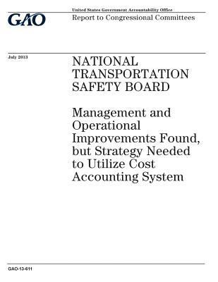 National Transportation Safety Board: managemen... 1974266370 Book Cover