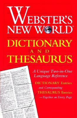 Webster's New World Dictionary and Thesaurus 002861318X Book Cover