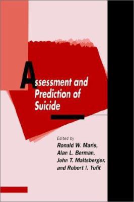 Assessment and Prediction of Suicide 0898627915 Book Cover