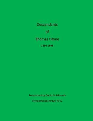 Descendants of Thomas Payne 1981473300 Book Cover