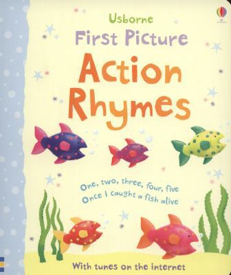 First Picture Action Rhymes 1409534197 Book Cover