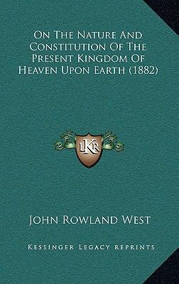 On The Nature And Constitution Of The Present K... 1165532905 Book Cover