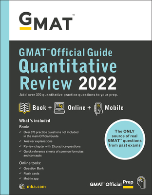 GMAT Official Guide Quantitative Review 2022: B... 1119793785 Book Cover