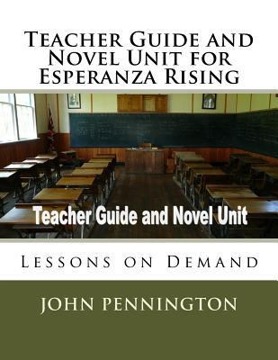 Teacher Guide and Novel Unit for Esperanza Risi... 1973946793 Book Cover