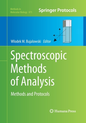 Spectroscopic Methods of Analysis: Methods and ... 1493961411 Book Cover