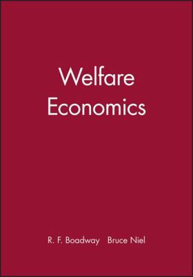 Welfare Economics 0631133275 Book Cover