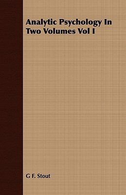 Analytic Psychology In Two Volumes Vol I 1409780082 Book Cover