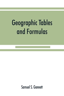 Geographic tables and formulas 9353868394 Book Cover