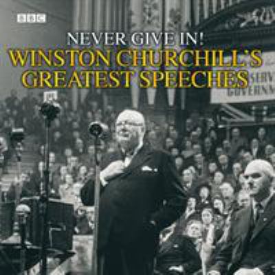 Winston Churchill's Greatest Speeches: Vol 1: N... 0563526726 Book Cover