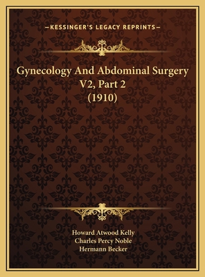 Gynecology And Abdominal Surgery V2, Part 2 (1910) 1169718213 Book Cover
