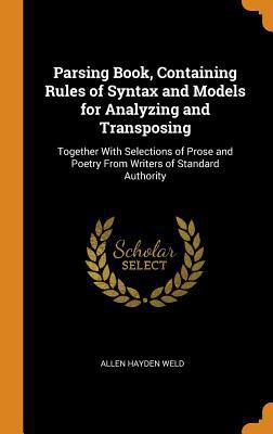 Parsing Book, Containing Rules of Syntax and Mo... 0344037797 Book Cover