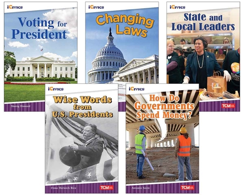 Icivics Grade 4: Leadership & Responsibility 5-... B0DGHMSKLV Book Cover