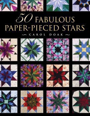 50 Fabulous Paper-Pieced Stars [With CDROM] 1564772713 Book Cover