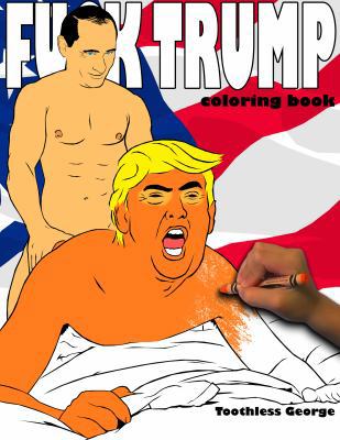 Staple Bound Fuck Trump : Coloring Book