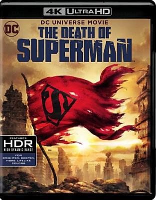 Blu-ray The Death of Superman Book