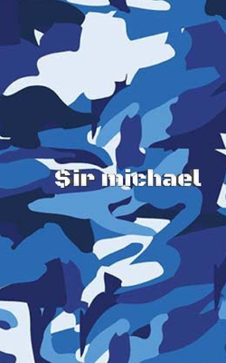 Blue Camouflage Sir Michael creative journal: B... 0464421845 Book Cover