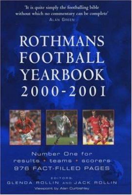 Rothmans Football Yearbook 2000-2001 074727231X Book Cover