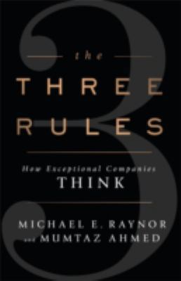 [(The Three Rules : How Exceptional Companies T... B01BRUPI4Y Book Cover