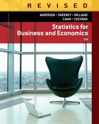 Statistics for Business & Economics, Revised B01JOSK8FA Book Cover