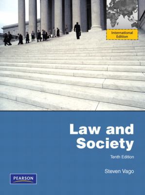 Law and Society 0205101968 Book Cover