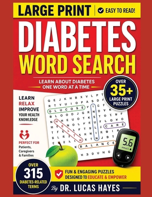 Diabetes Word Search 1996864092 Book Cover