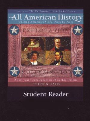All American History Vol 1 Student Reader 1892427125 Book Cover