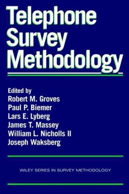 Telephone Survey Methodology 0471209562 Book Cover