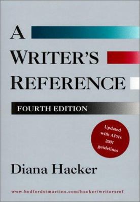 Writers Reference 4e 01 APA Update 0312401612 Book Cover