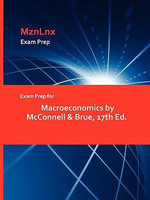 Exam Prep for Macroeconomics by McConnell & Bru... 1428871322 Book Cover